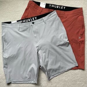 Hurley All Day Hybrid Men’s Shorts 2 pair lot